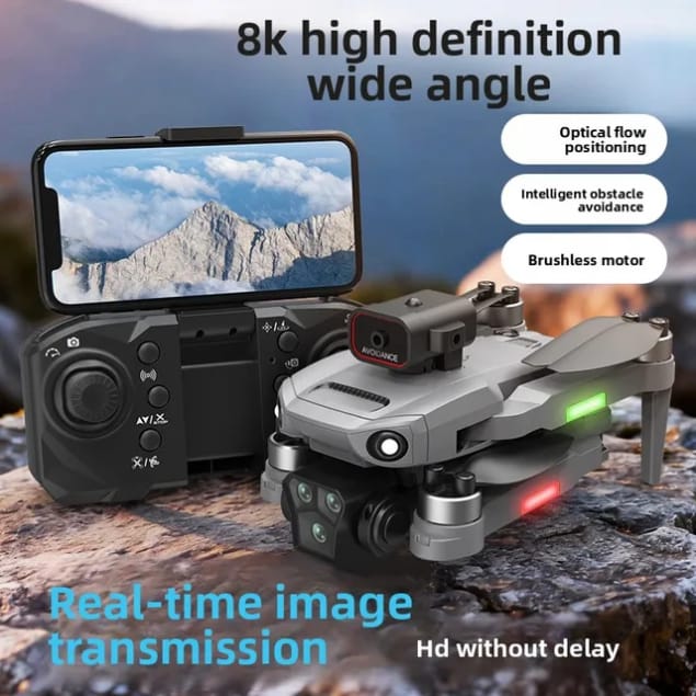 Drône Avec Caméra 4K, Drône Pliable M3 – Image 5