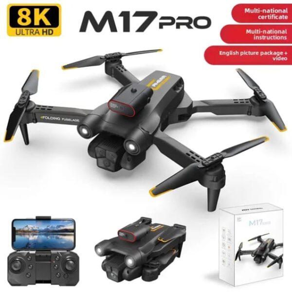 Drone M17 Pliable avec Caméra 4K / HD 