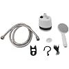 Douche de camping portable TOPINCN, douche de camping rechargeable 2200 mAh avec tuyau de 1,5 m pour arroser les fleurs et laver la voiture. Douche électrique portable avec – Image 5