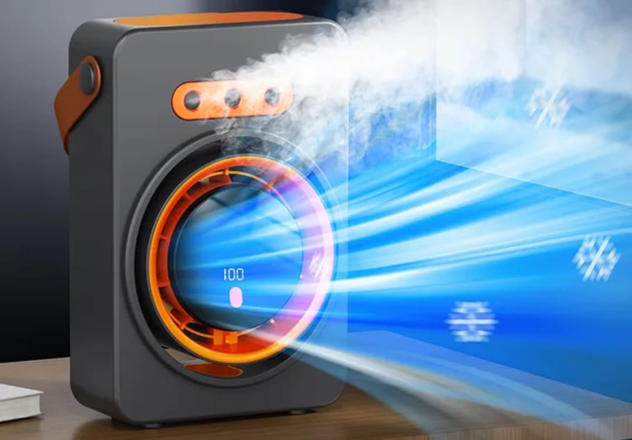 Ventilateur Humidificateur Portable