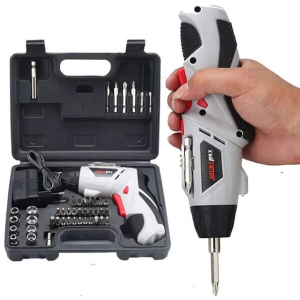Visseuse Avec Coffret D'outils + Accessoires Set De 45 PCS